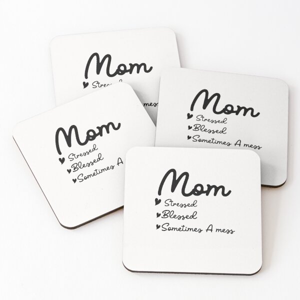 Item preview, mom stressed blessed sometimes a mess designed and sold by Matrixstore.