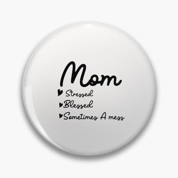 Item preview, mom stressed blessed sometimes a mess designed and sold by Matrixstore.