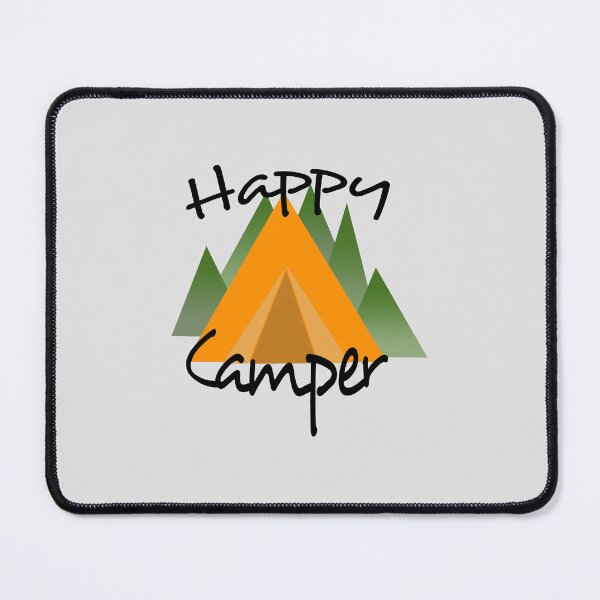 Item preview, Happy camper tent with trees designed and sold by MeikoDesign.