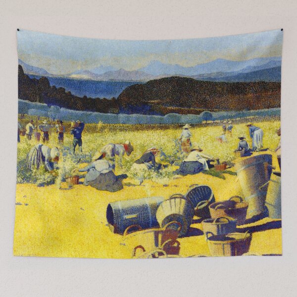 Item preview, Grape Harvest by Henri Edmond Cross - Vintage Art designed and sold by RickE.