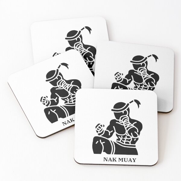 Item preview, muay thai fighter in black  designed and sold by PearlEleven.