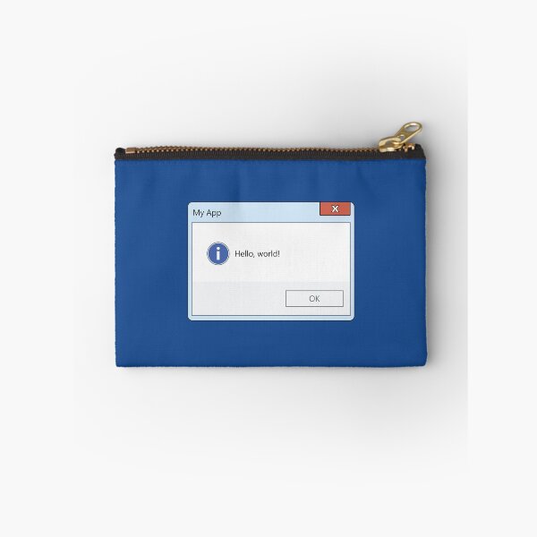 Item preview, Hello World Message Box designed and sold by Code Wear.