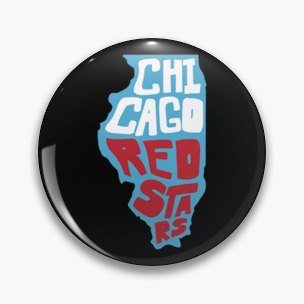 Item preview, Chicago Red Stars - Illinois outline design   designed and sold by HouseofCelts-US.