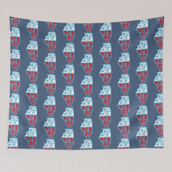 Item preview, Chicago Red Stars - Illinois outline design   designed and sold by HouseofCelts-US.