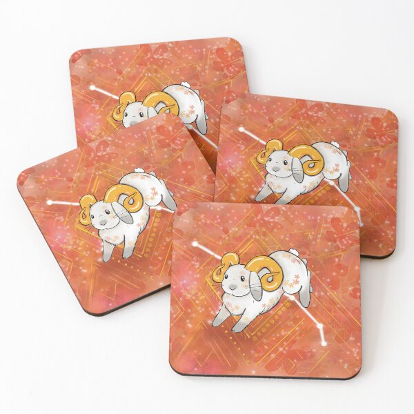 Item preview, Aries bunny astrological signs series designed and sold by Willow Grove Designs.