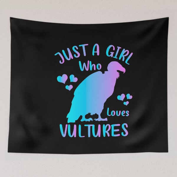 Item preview, Just A Girl Who Loves Vultures, for vulture lovers designed and sold by PRINTED ..