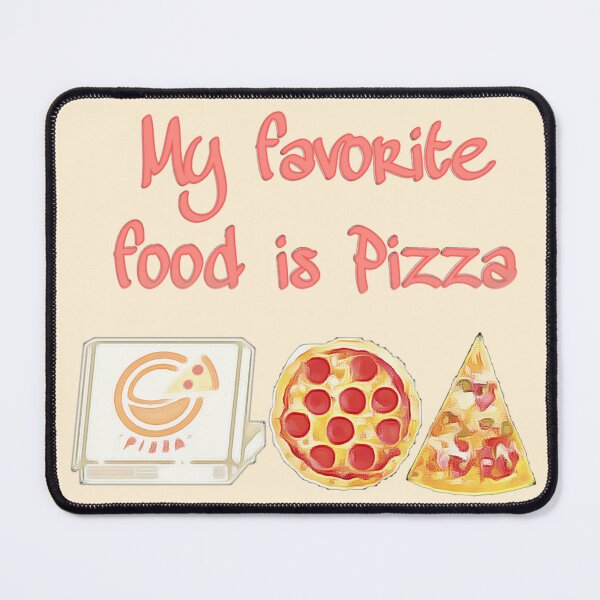 Item preview, My favorite food never stop me eating pizza designed and sold by S4rit4.