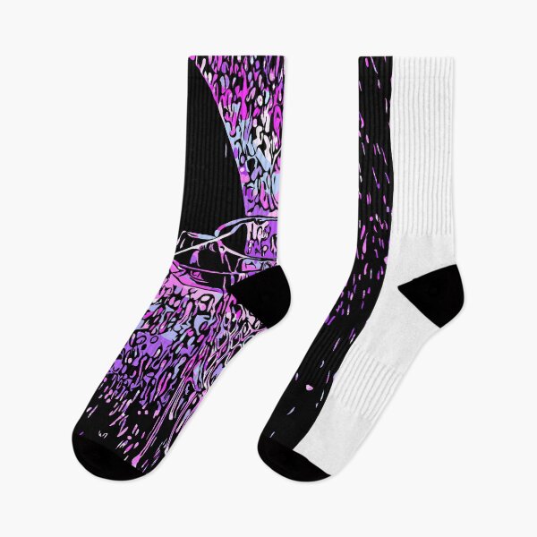 Item preview, Basketball Shot Purple Pink Blue  designed and sold by Asa Schlobohm.