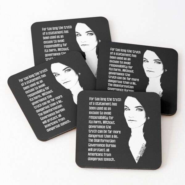 Item preview, Nina Jankowicz • Minister of Truth (Satire) designed and sold by amuseXpress.