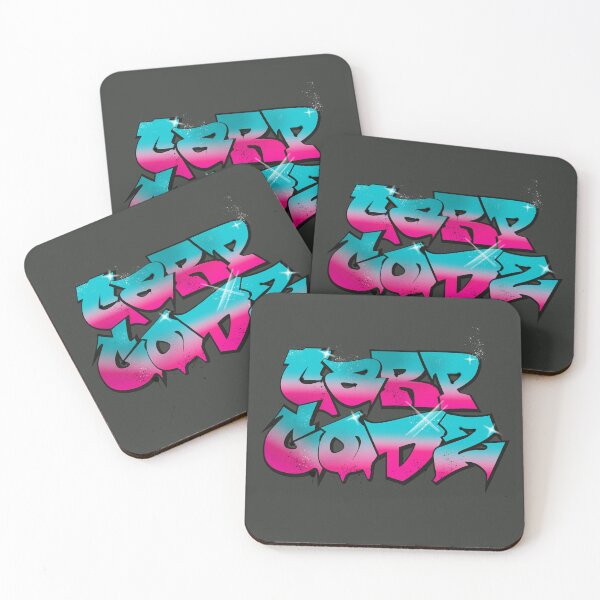 Item preview, Carp Gods - Teal and Magenta designed and sold by SmallSingy.