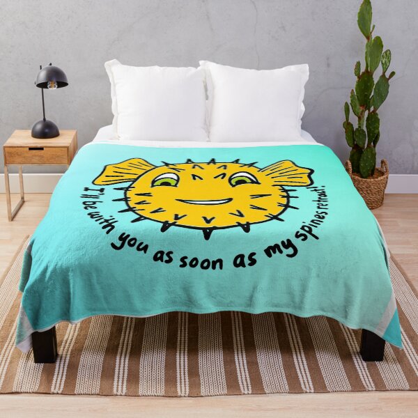 Item preview, Pufferfish - "I'll be with you as soon as my spines retract" designed and sold by ValliaRose.