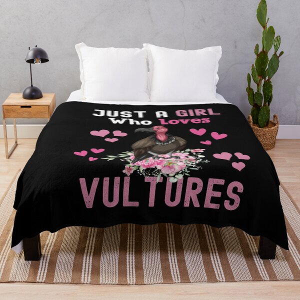 Item preview, Just A Girl Who Loves Vultures, for vulture lovers designed and sold by PRINTED ..