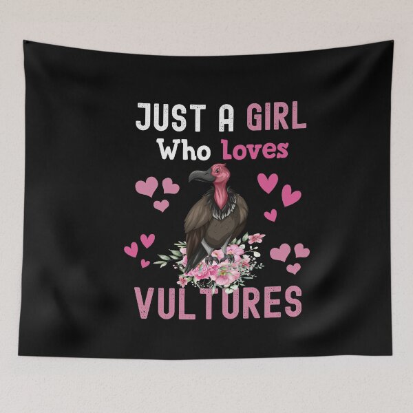 Item preview, Just A Girl Who Loves Vultures, for vulture lovers designed and sold by PRINTED ..