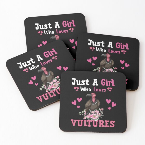 Item preview, Just A Girl Who Loves Vultures, for vulture lovers designed and sold by PRINTED ..