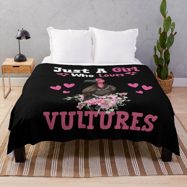 Item preview, Just A Girl Who Loves Vultures, for vulture lovers designed and sold by PRINTED ..