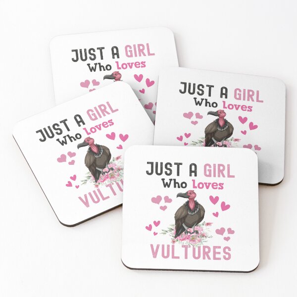 Item preview, Just A Girl Who Loves Vultures, for vulture lovers designed and sold by PRINTED ..