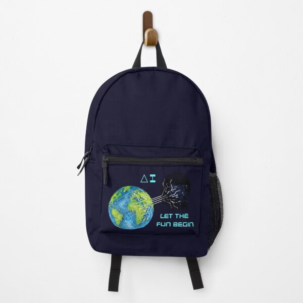 Item preview, AI controlled Earth. Let the Fun begin. Technology, Geeky, Nerdy Gift designed and sold by GEM STYLE.