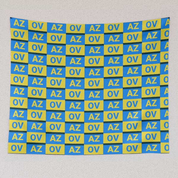 Item preview, Azov Battalion Peace For Ukraine   designed and sold by LesBonRibbon.