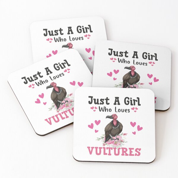 Item preview, Just A Girl Who Loves Vultures, for vulture lovers designed and sold by PRINTED ..