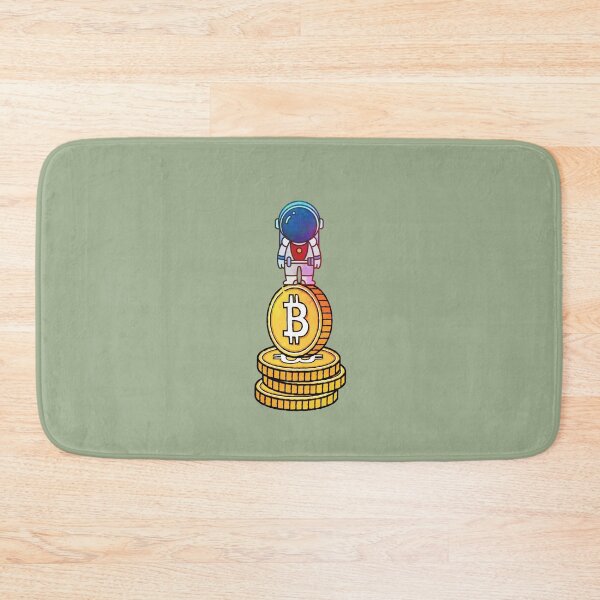 Item preview, Crypto Bitcoin coins astronaut designed and sold by Crypmetal.