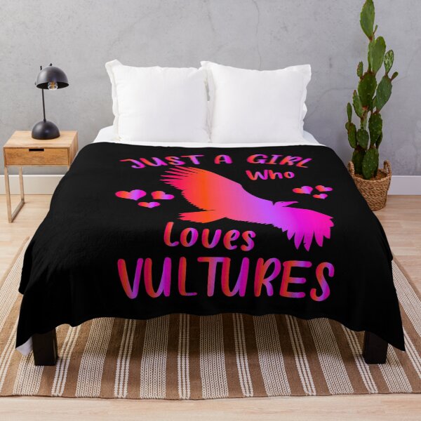 Item preview, Just A Girl Who Loves Vultures, for vulture lovers designed and sold by PRINTED ..