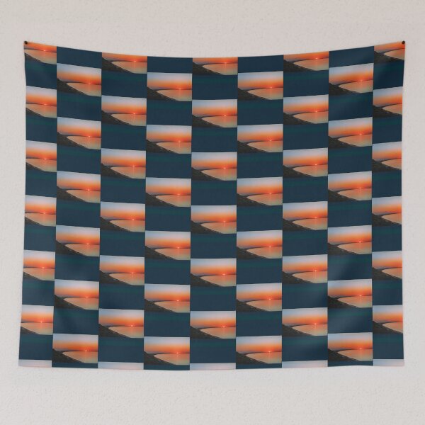 Item preview, April colors of the Azov Sea sunset Sleeveless Top designed and sold by LesBonRibbon.