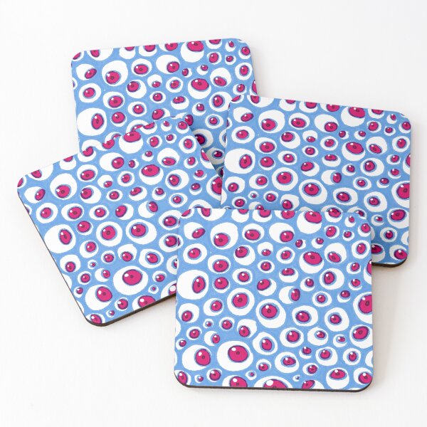 Item preview, Eyes on you - Blue and Pink designed and sold by SUZE Gil.