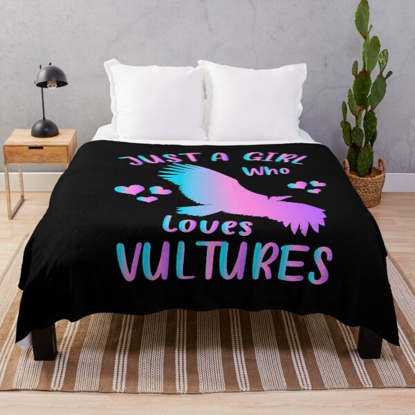 Item preview, Just A Girl Who Loves Vultures, for vulture lovers designed and sold by PRINTED ..