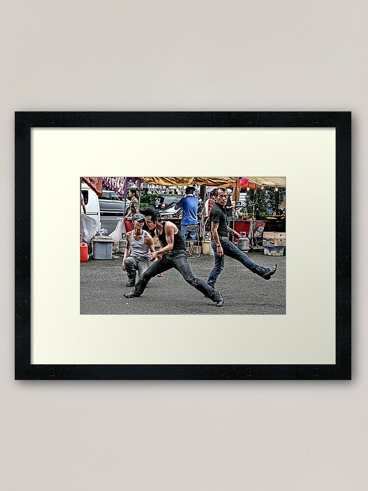 Alternate view of Tokyo Rock and Roll II Framed Art Print