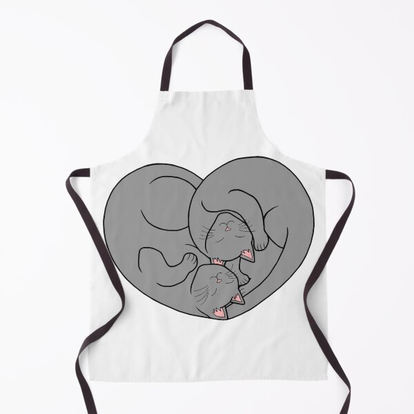 Item preview, Cute Gray Cat Heart designed and sold by Deborah Camp.