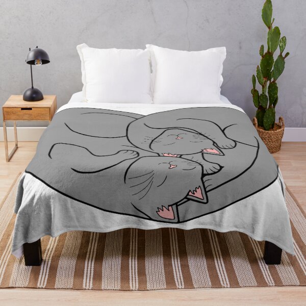 Item preview, Cute Gray Cat Heart designed and sold by Deborah Camp.