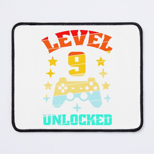 Item preview, Level 9 unlocked gaming boys girls 9th birthday designed and sold by KreativeIdeen.