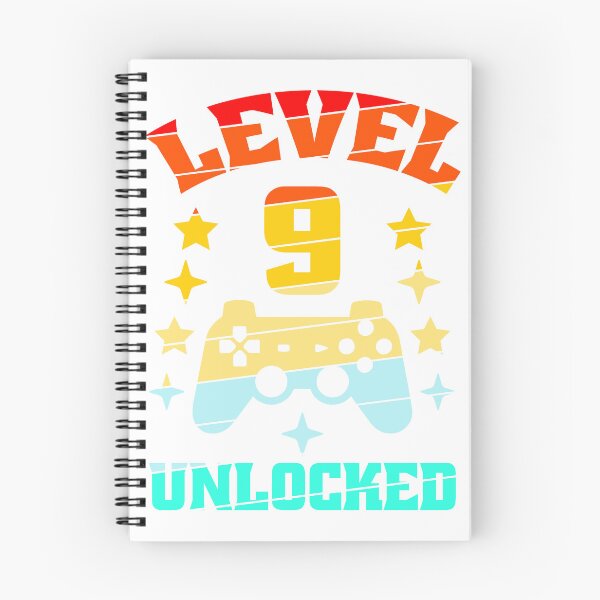 Item preview, Level 9 unlocked gaming boys girls 9th birthday designed and sold by KreativeIdeen.