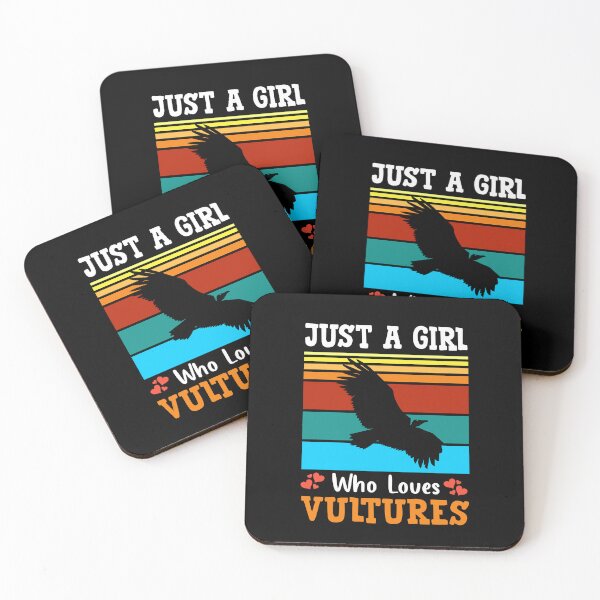 Item preview, Just A Girl Who Loves Vultures, for vulture lovers designed and sold by PRINTED ..