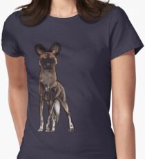Wild Dog Women's Fitted T-Shirt