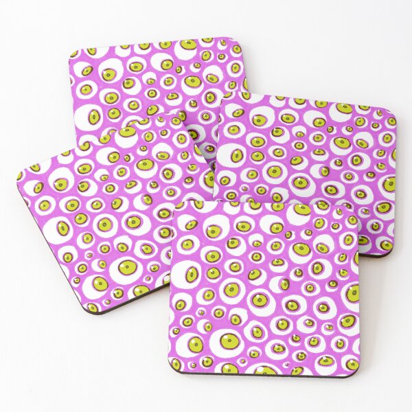 Item preview, Eyes on you - Pink and Green designed and sold by SUZE Gil.