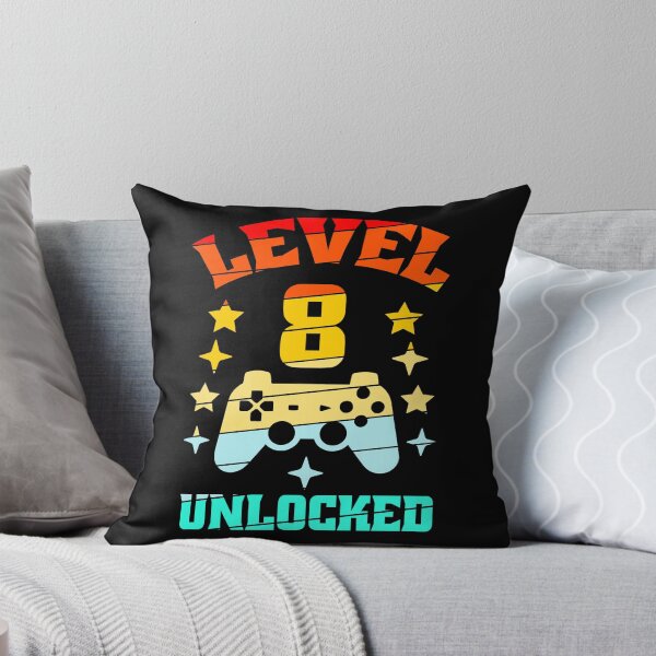 Item preview, Level 8 unlocked gaming boys girls 8th birthday designed and sold by KreativeIdeen.