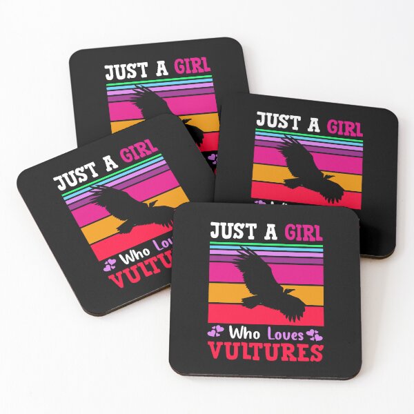 Item preview, Just A Girl Who Loves Vultures, for vulture lovers designed and sold by PRINTED ..