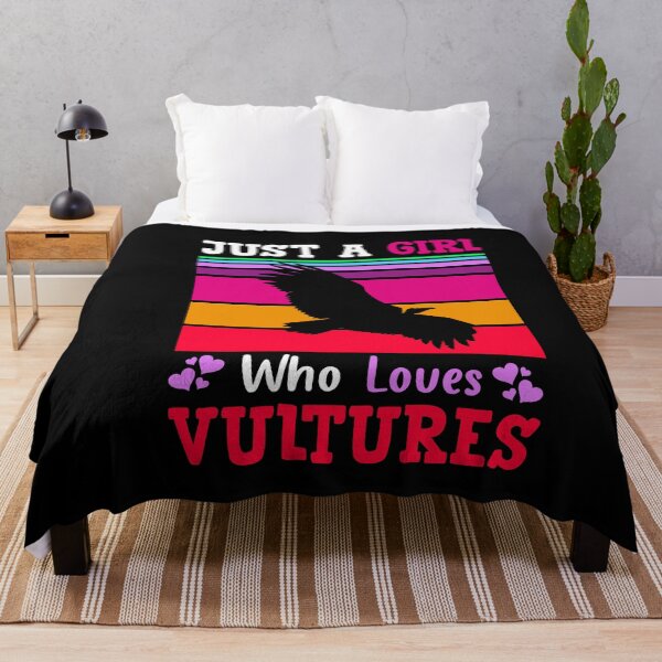 Item preview, Just A Girl Who Loves Vultures, for vulture lovers designed and sold by PRINTED ..