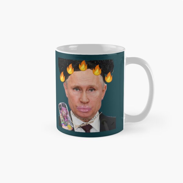 Item preview, Azov Battalion Peace For Ukraine Putin Meme   designed and sold by LesBonRibbon.