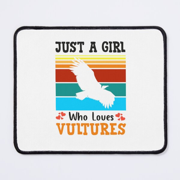 Item preview, Just A Girl Who Loves Vultures, for vulture lovers designed and sold by PRINTED ..