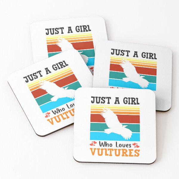 Item preview, Just A Girl Who Loves Vultures, for vulture lovers designed and sold by PRINTED ..