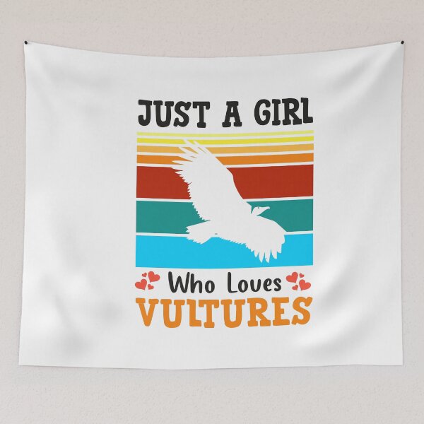 Item preview, Just A Girl Who Loves Vultures, for vulture lovers designed and sold by PRINTED ..