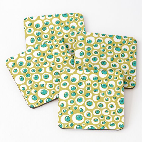 Item preview, Eyes on you - Green and Yellow designed and sold by SUZE Gil.