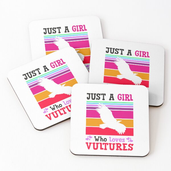 Item preview, Just A Girl Who Loves Vultures, for vulture lovers designed and sold by PRINTED ..