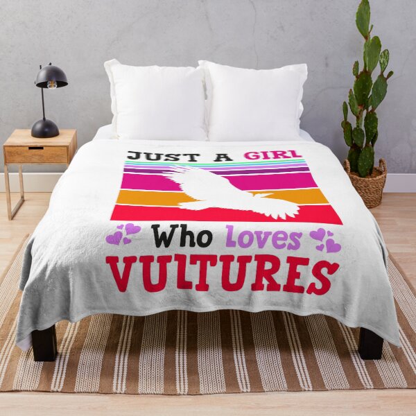 Item preview, Just A Girl Who Loves Vultures, for vulture lovers designed and sold by PRINTED ..