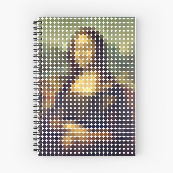 Item preview, Mona Lisa Pixel Dots (On White) designed and sold by STUDIO-72.