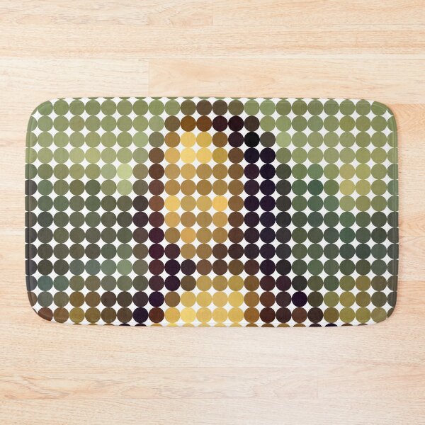 Item preview, Mona Lisa Pixel Dots (On White) designed and sold by STUDIO-72.