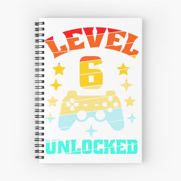 Item preview, Level 6 unlocked gaming boys girls 6th birthday designed and sold by KreativeIdeen.