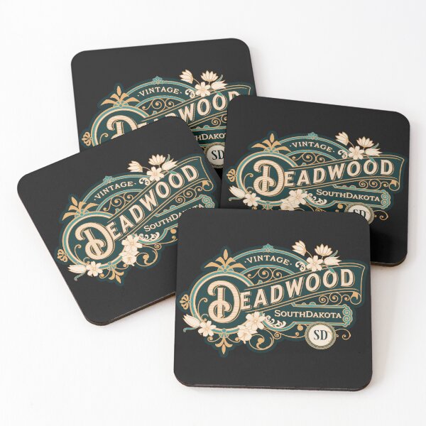 Item preview, Cool Vintage Gambling Deadwood South Dakota designed and sold by CattlettArt.